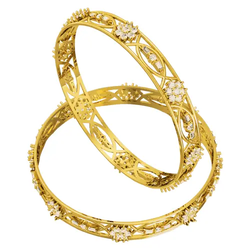 Elegant Gold Bangles