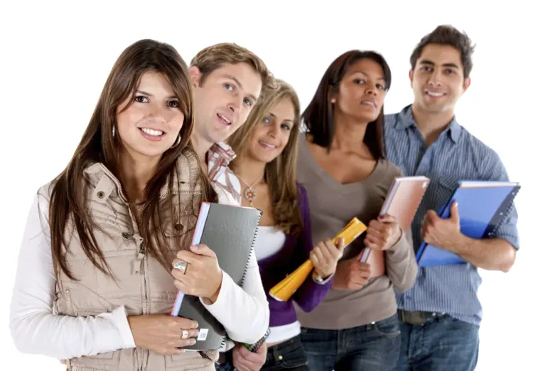 Group of Students with Books