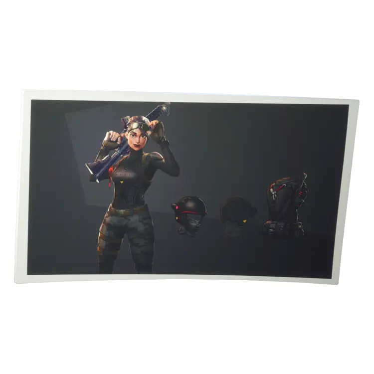 Female Character with Weapon