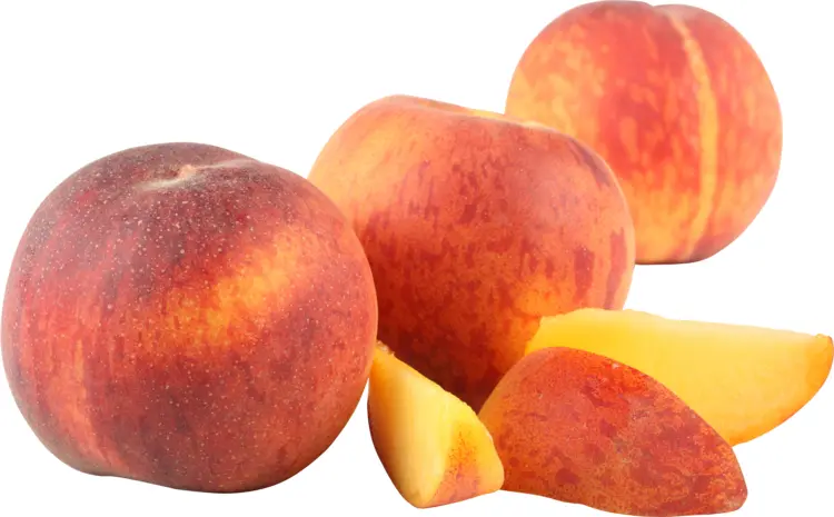 Whole and Sliced Peaches