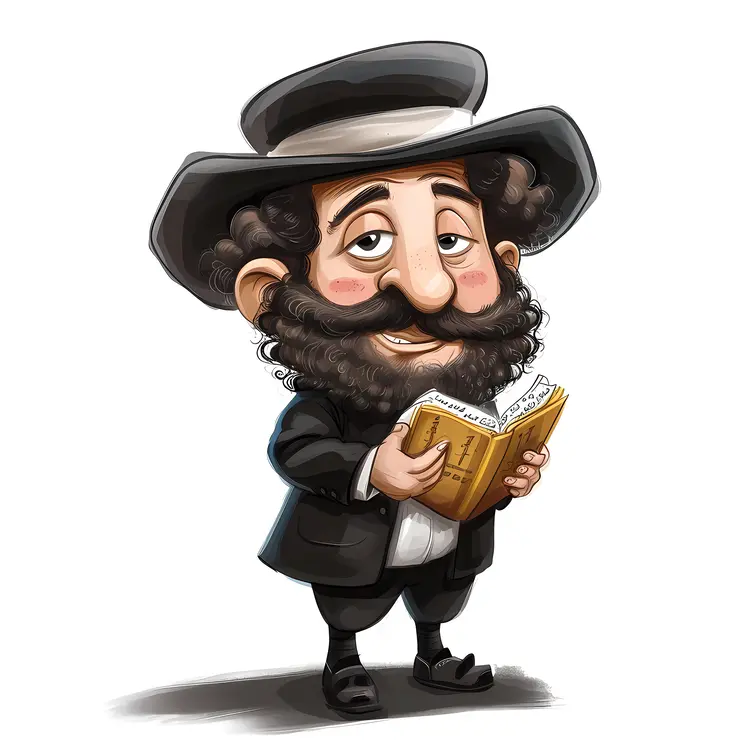 Man Reading a Book