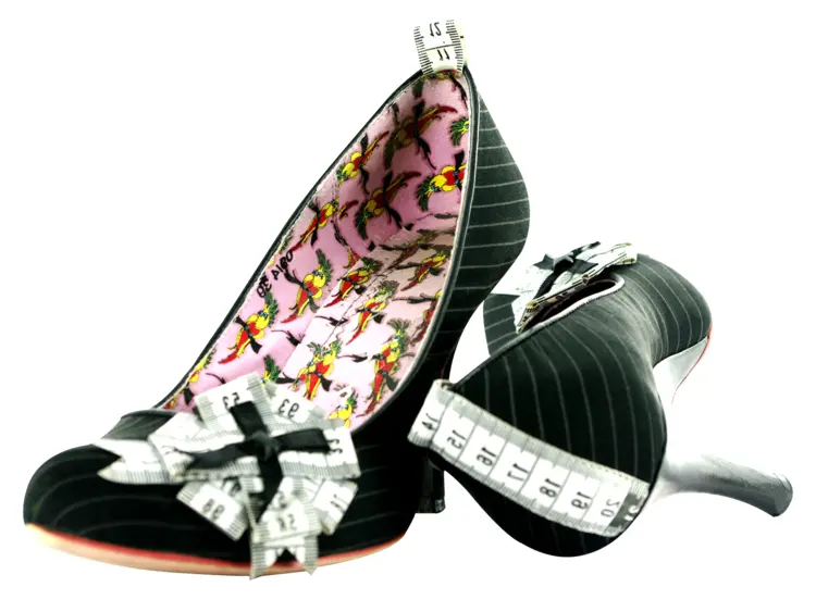 Stylish High Heels with Patterned Interior