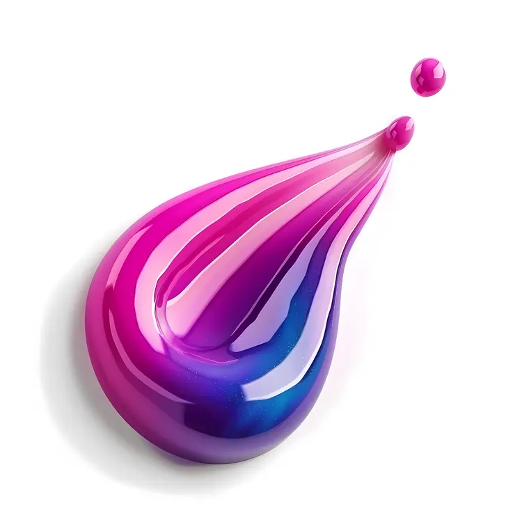 Colorful Paint Drop
