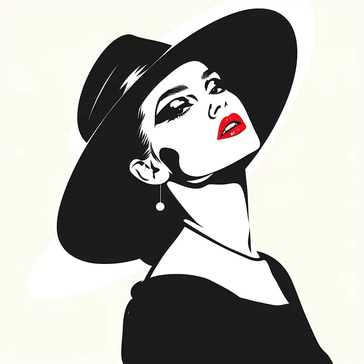 Woman in Hat