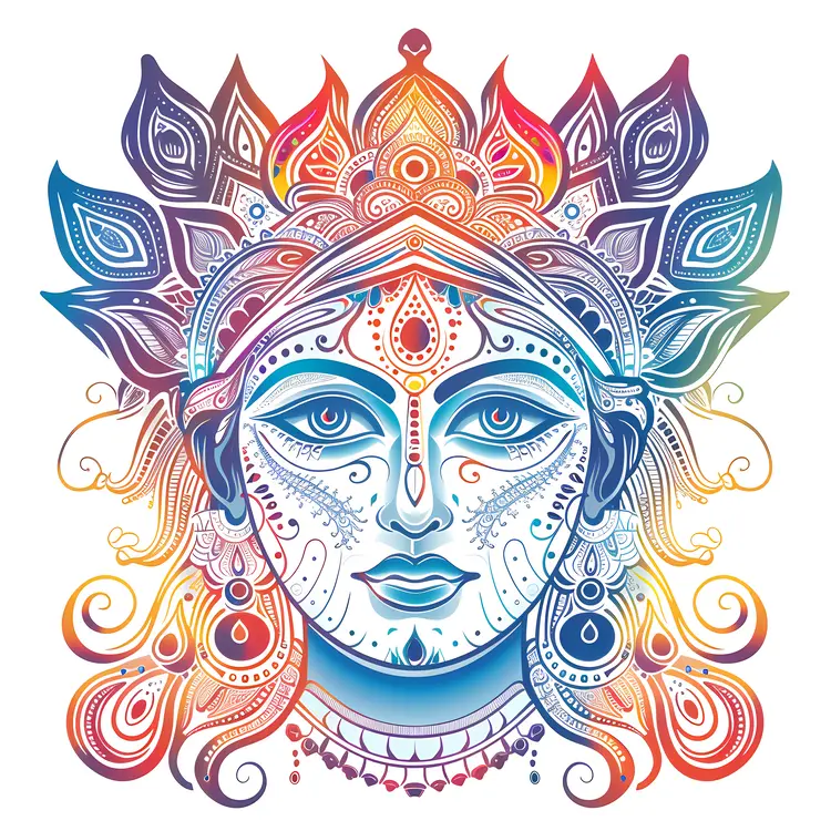 Traditional Woman Character with Jewelry