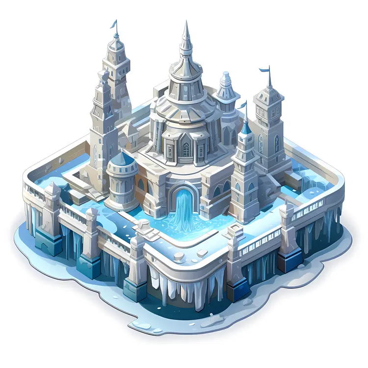 Majestic Ice Castle