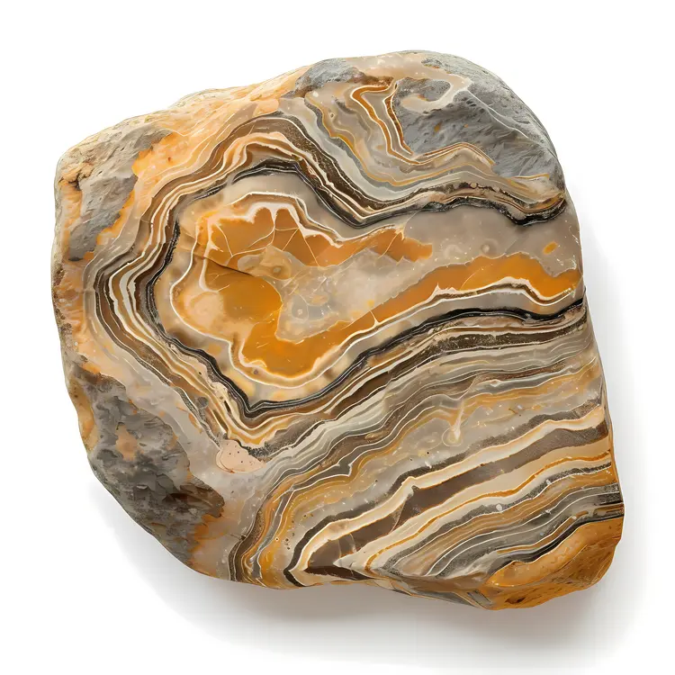 Colorful Patterned Rock