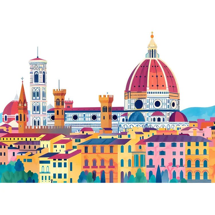 Vibrant Florence Cathedral