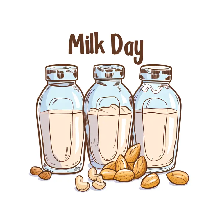 Milk Day with Plant Milk