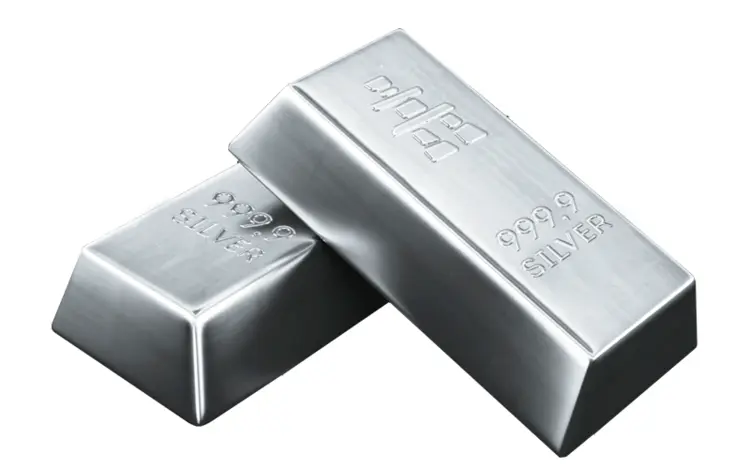Stacked Silver Bars