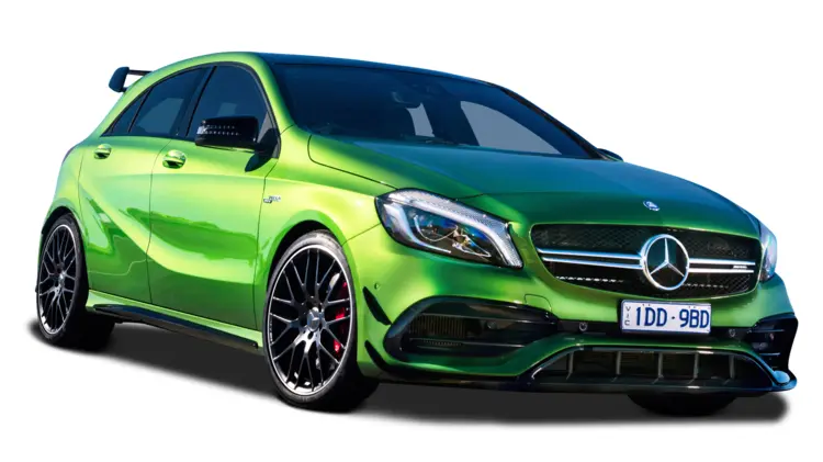 Green Mercedes-Benz Luxury Car