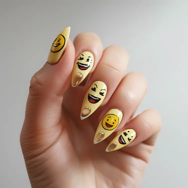 Emoji Nail Art