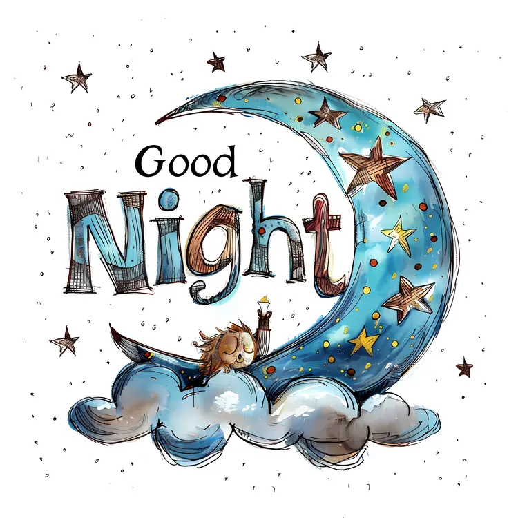 Good Night Moon and Stars