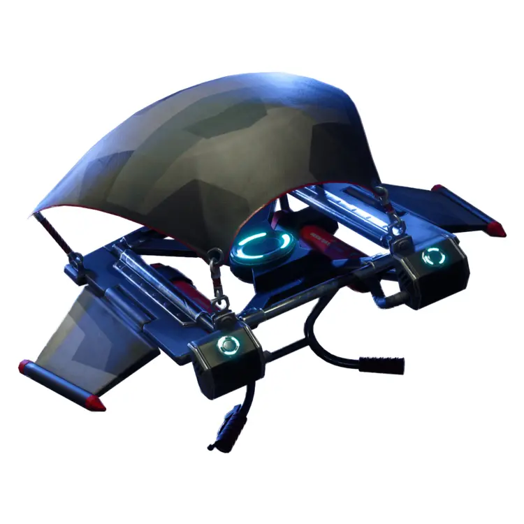 Black and Blue Glider for Fortnite
