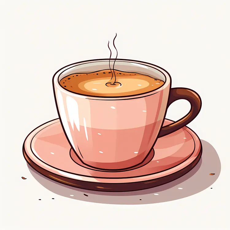 Cup of Coffee on a Saucer
