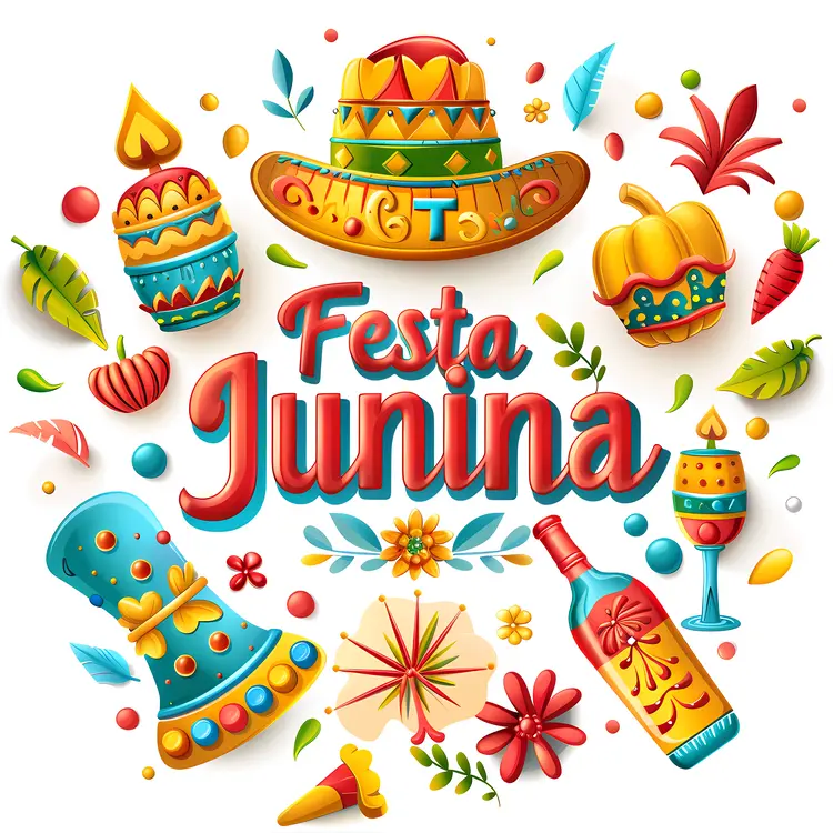 Colorful Festa Junina Celebration