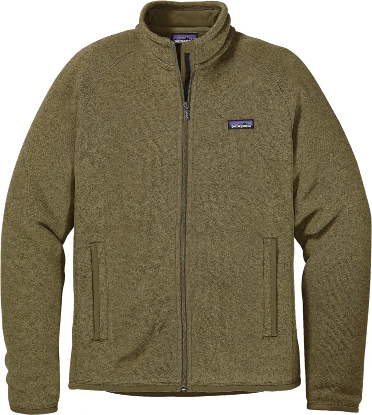 Green Jacket with Zipper