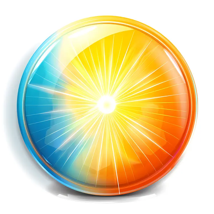 Bright Sun Symbol