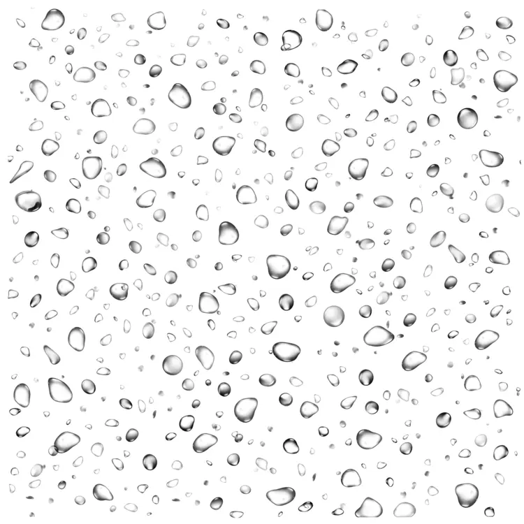 Seamless Water Droplets Pattern