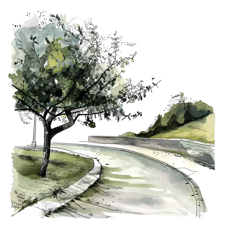 Tree by the Roadside