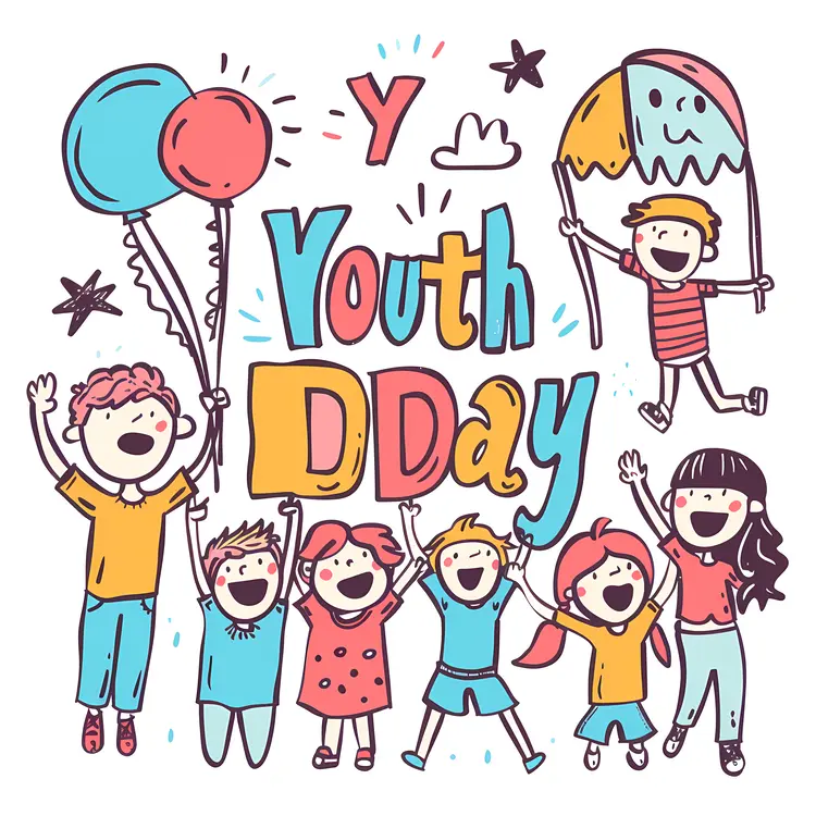 Youth Day Celebration with Balloons