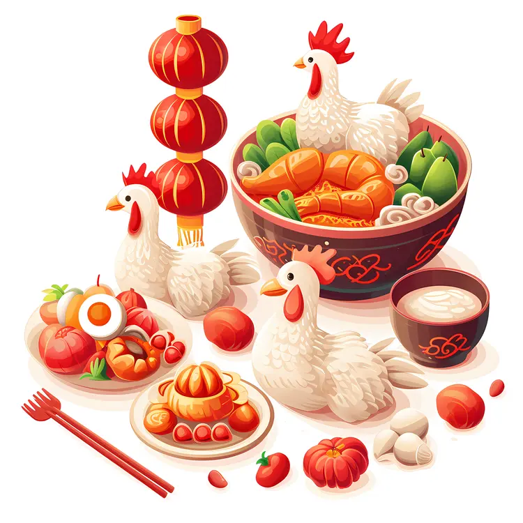 Chinese Chicken and Vegetable Feast