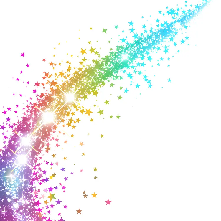 Rainbow Stars Trail