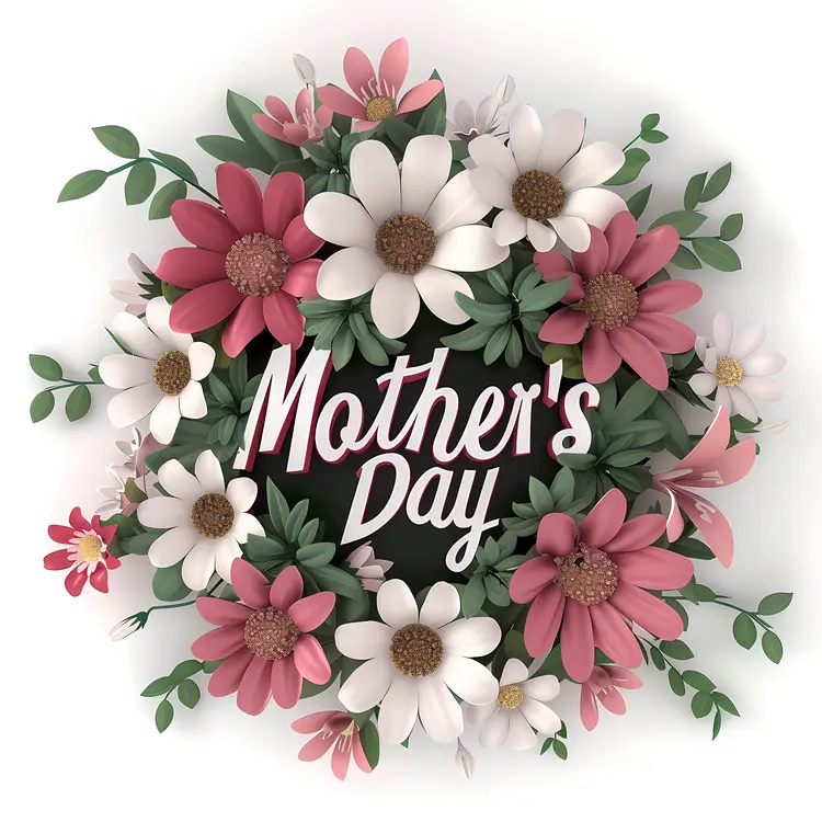 Mother's Day Floral Wreath