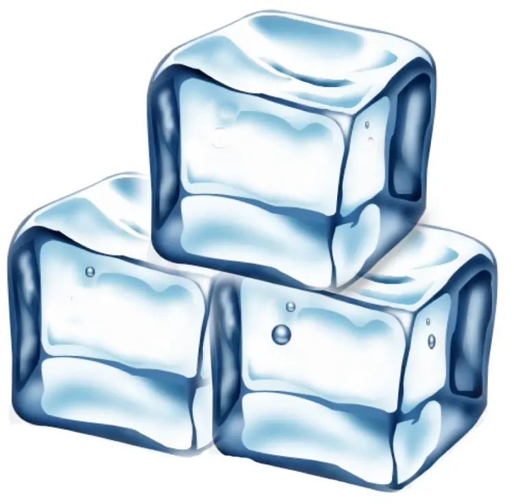 Blue Ice Cubes