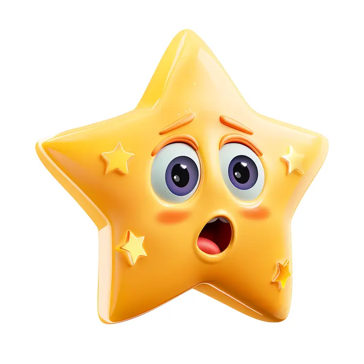 Surprised Star Cartoon