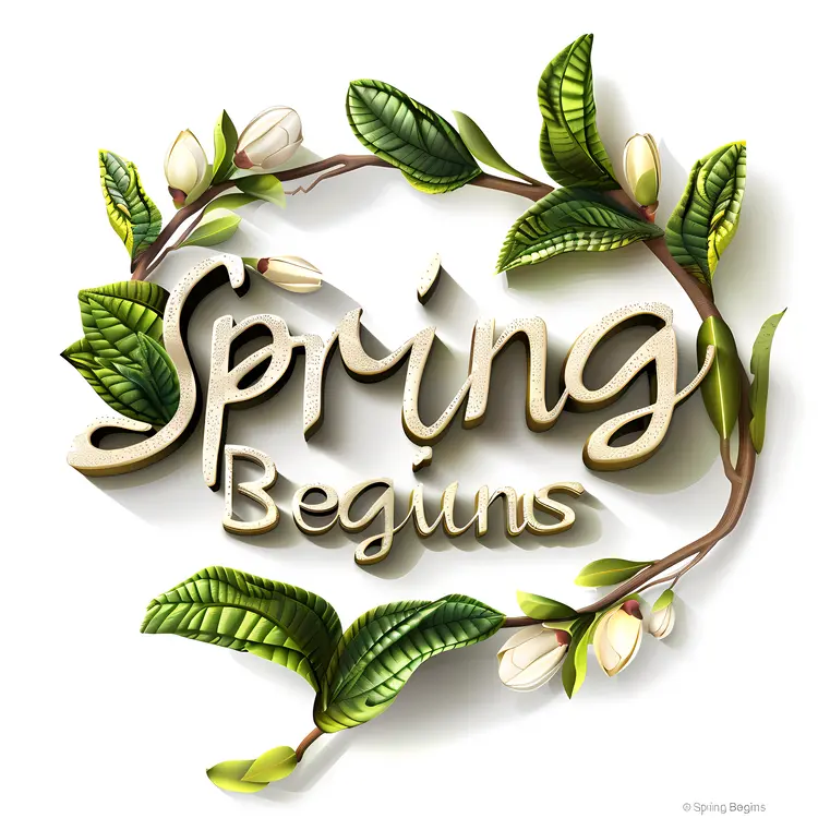 Spring Begins with Green Leaves
