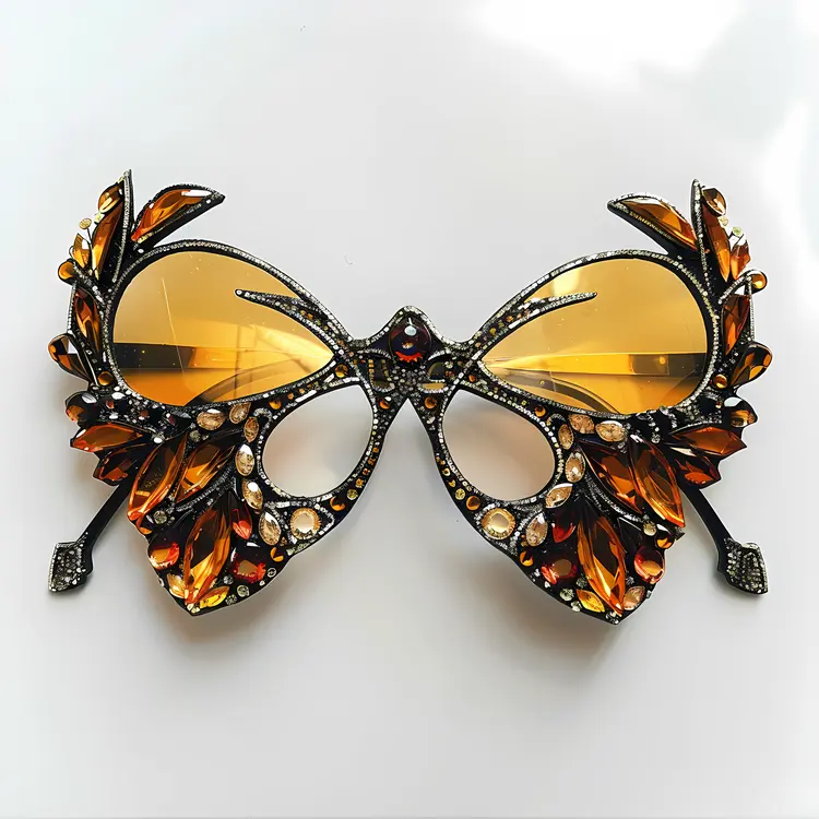 Butterfly Shaped Decorative Sunglasses