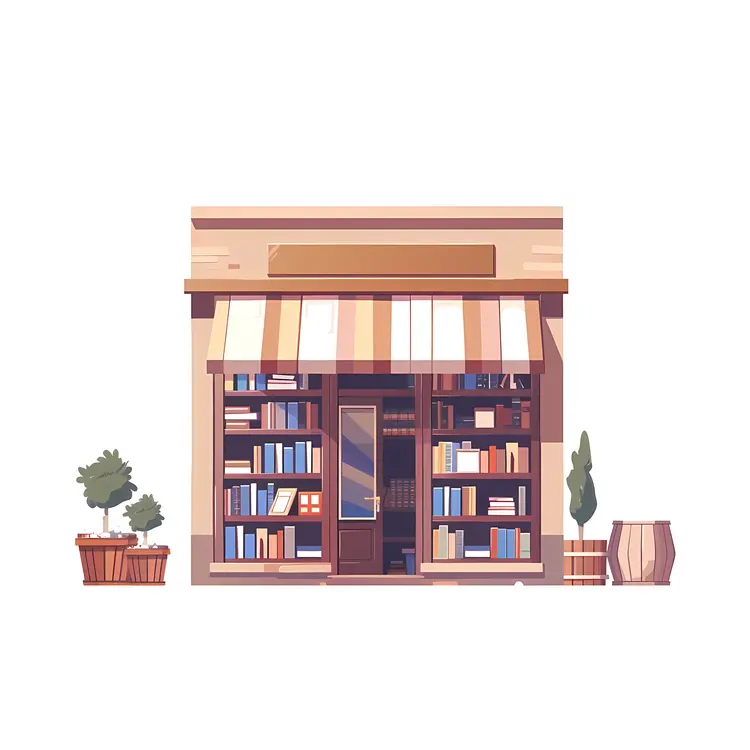 Small Cozy Bookstore