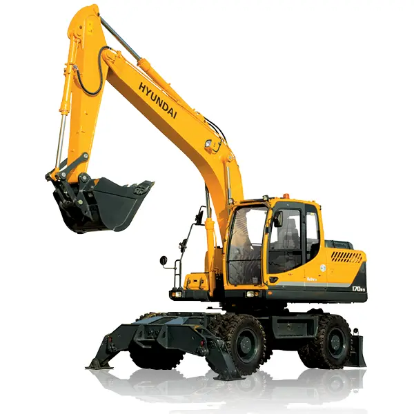Yellow Excavator for Construction