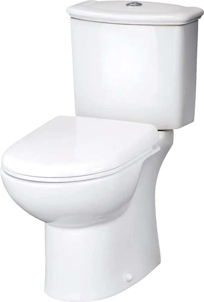 Classic White Toilet for Bathroom