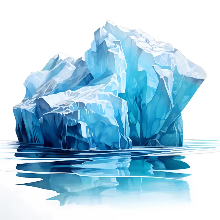 Iceberg in Water