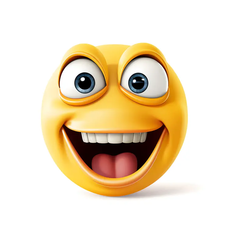Happy Emoji with Tongue Out