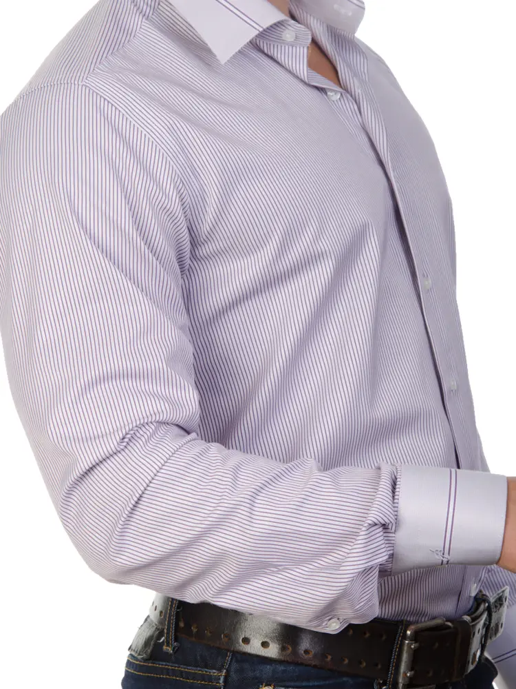 Striped Casual Button-up Shirt