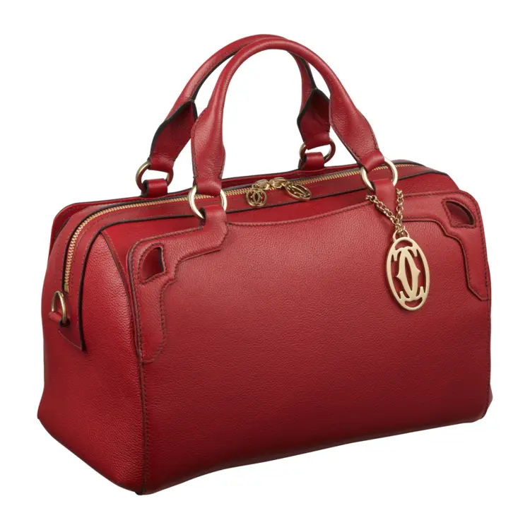 Red Leather Handbag
