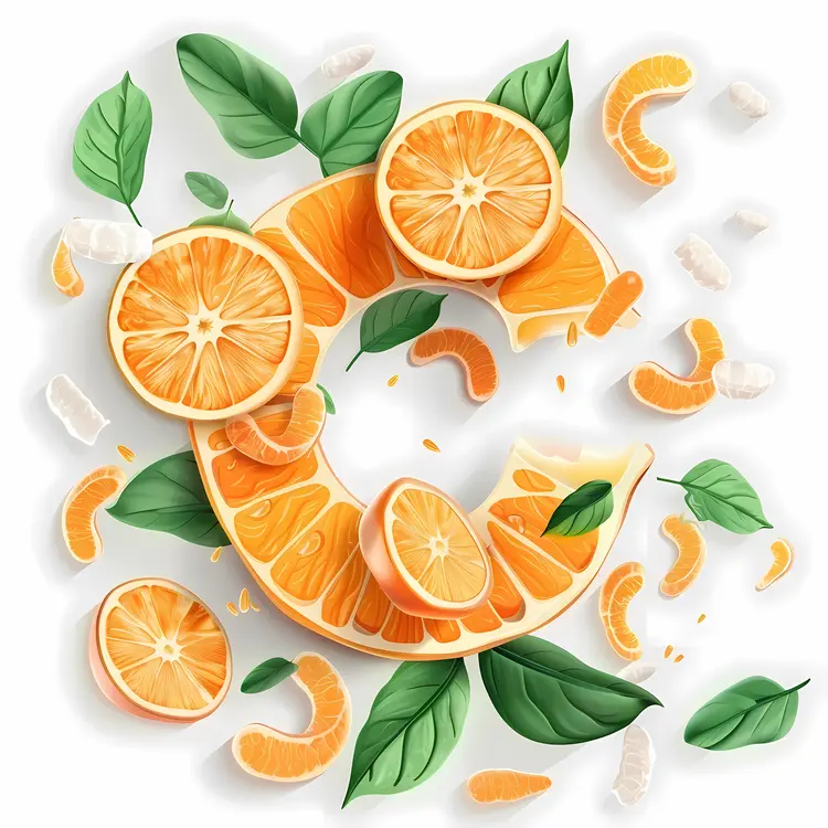Creative Citrus Letter C