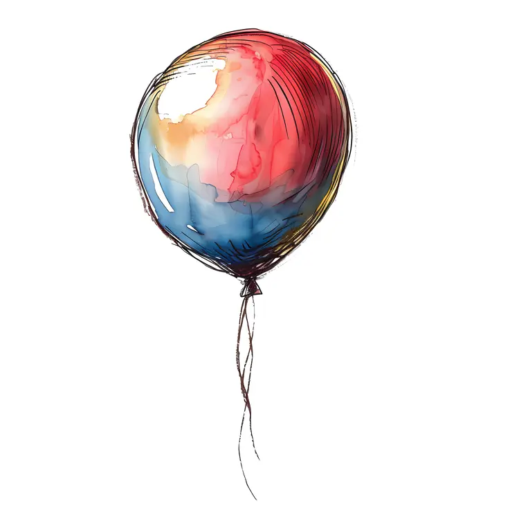 Colorful Floating Balloon