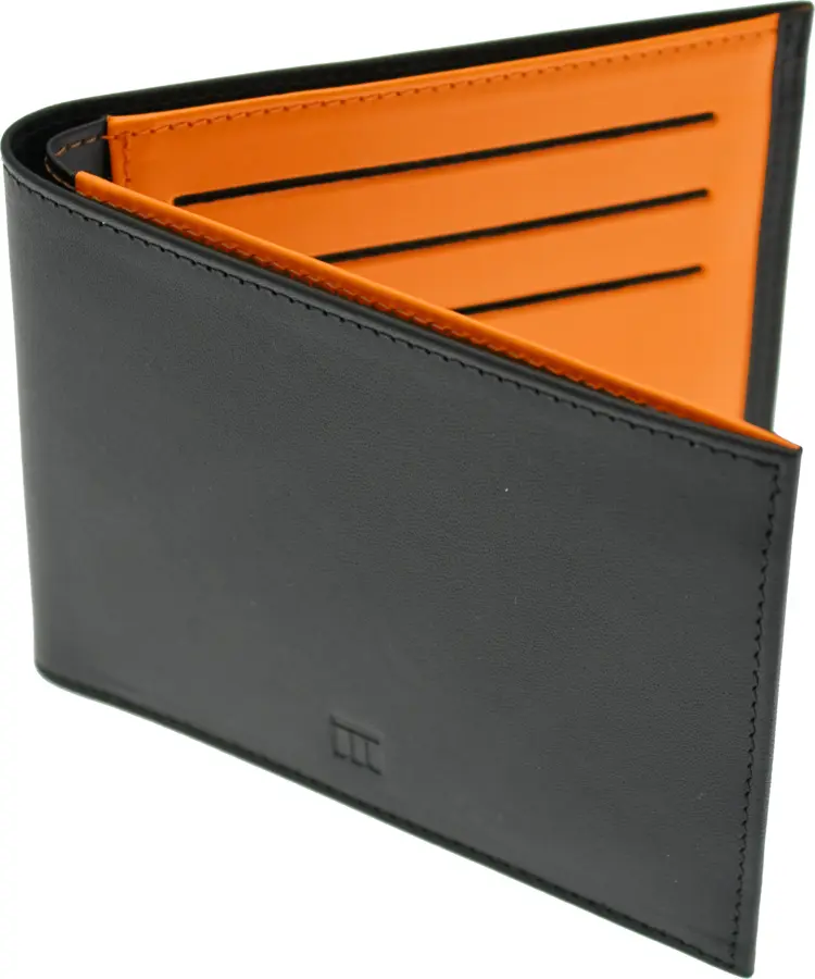 Black and Orange Wallet