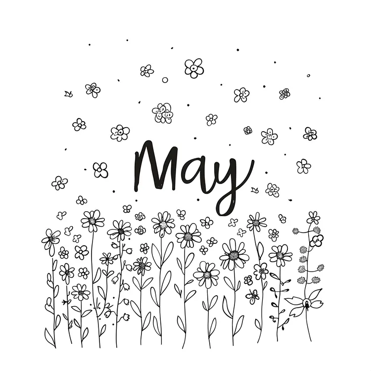 Minimalist May Flowers