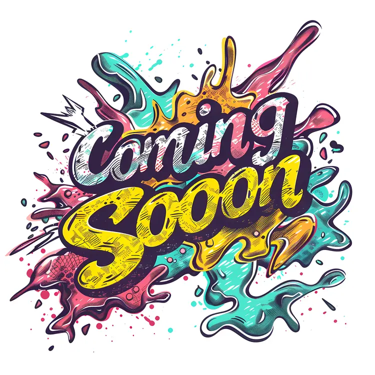 Vibrant Coming Soon Announcement