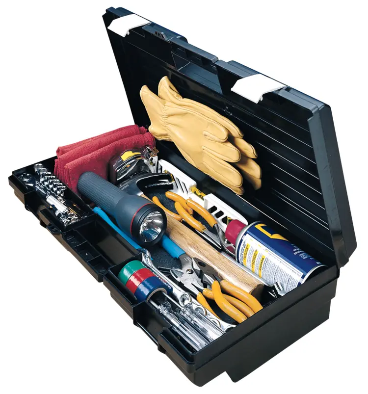 Toolbox with Tools