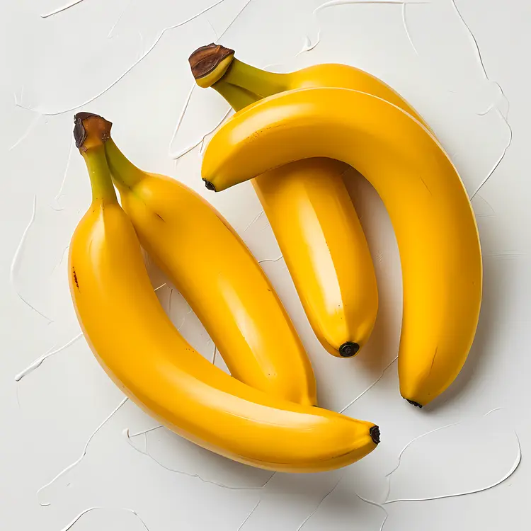 Ripe Yellow Bananas