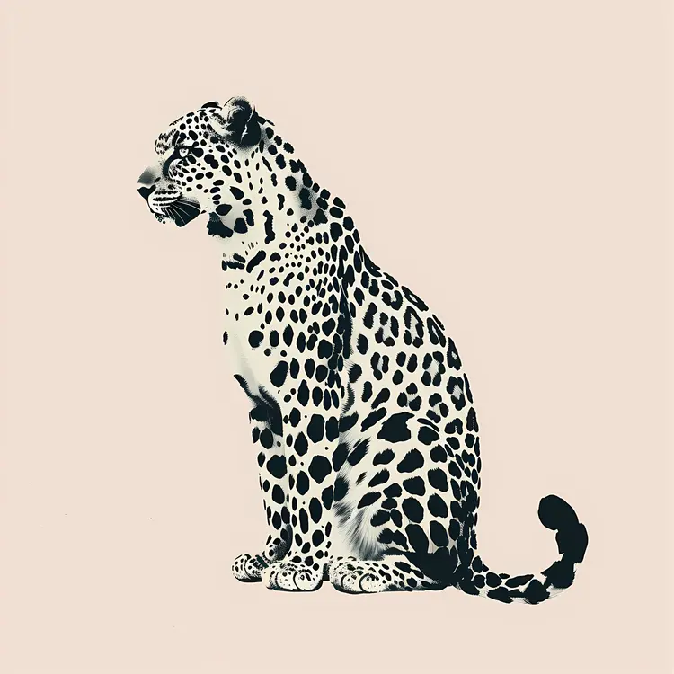 Realistic Leopard Illustration