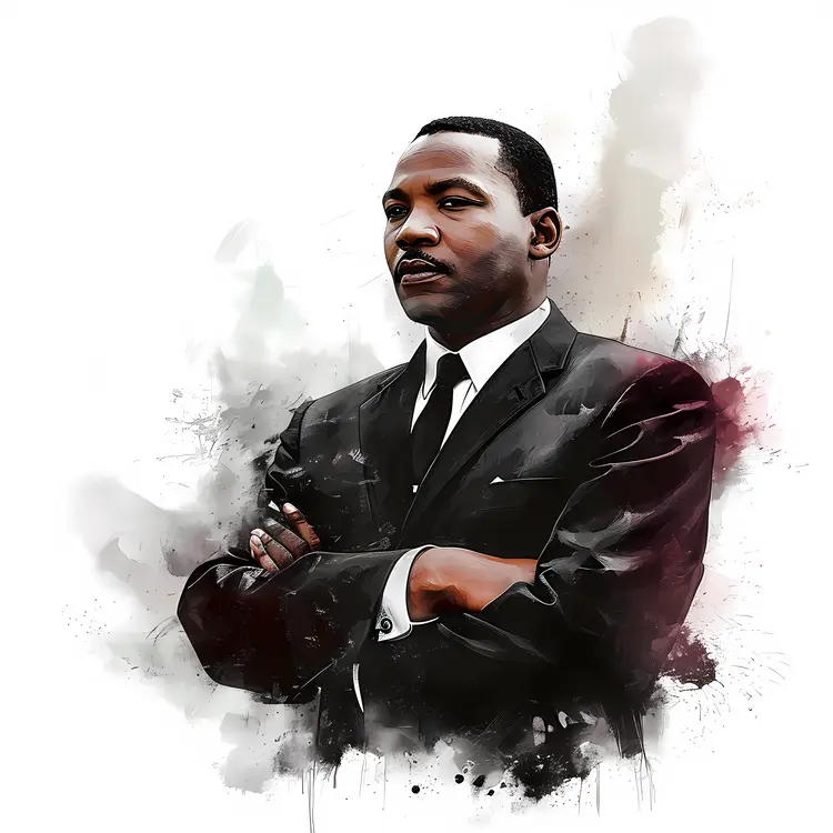 Man in Suit with Crossed Arms