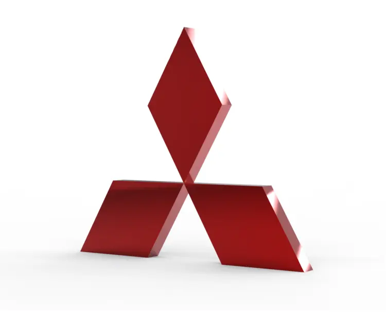 Red Mitsubishi Logo