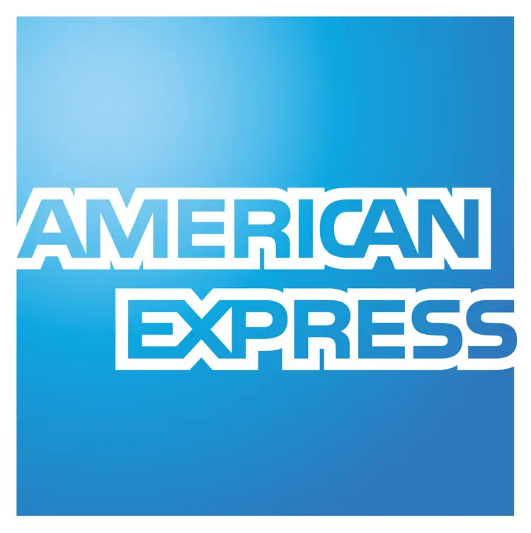 American Express Logo in Blue